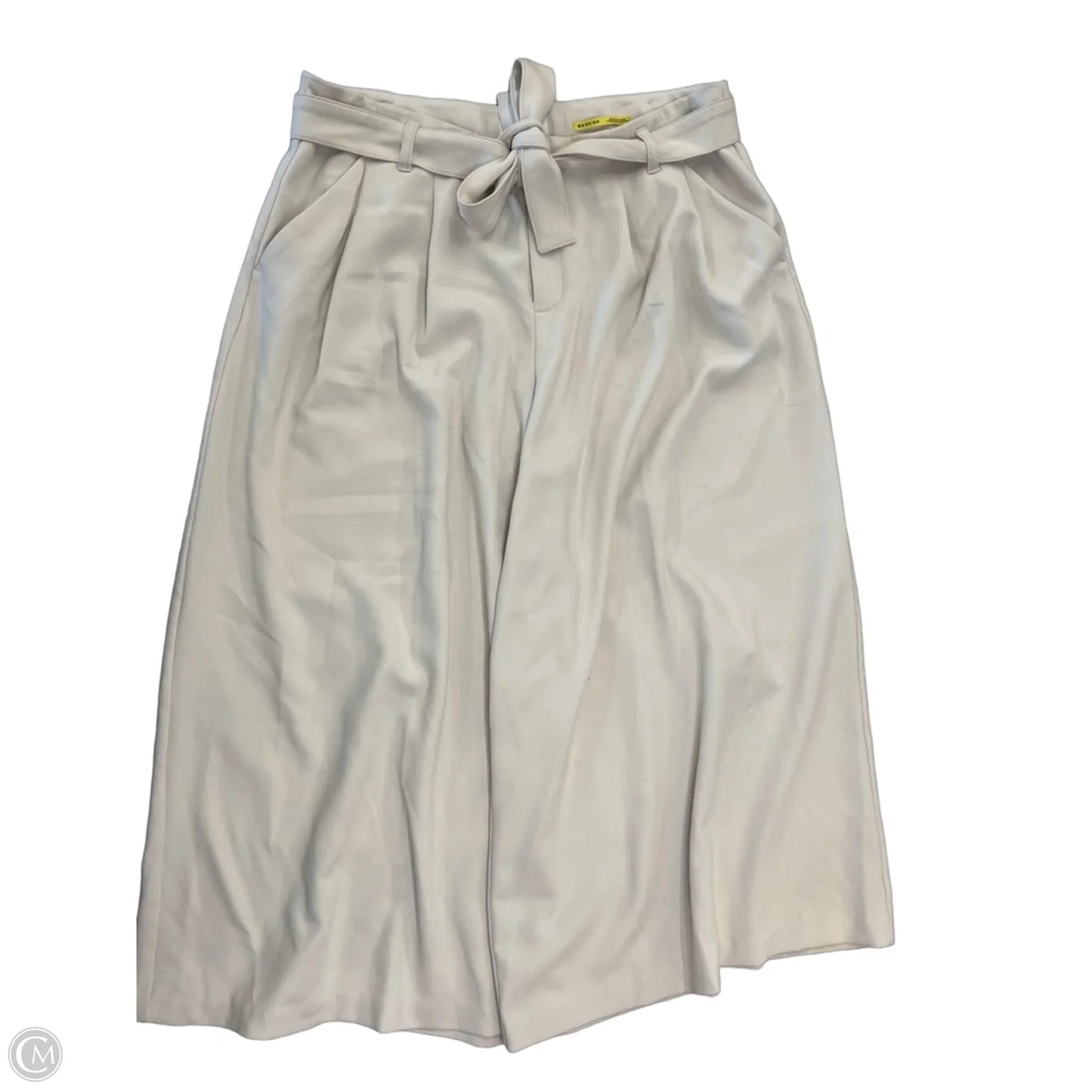 Pants Wide Leg By Maeve In Beige, Size: L