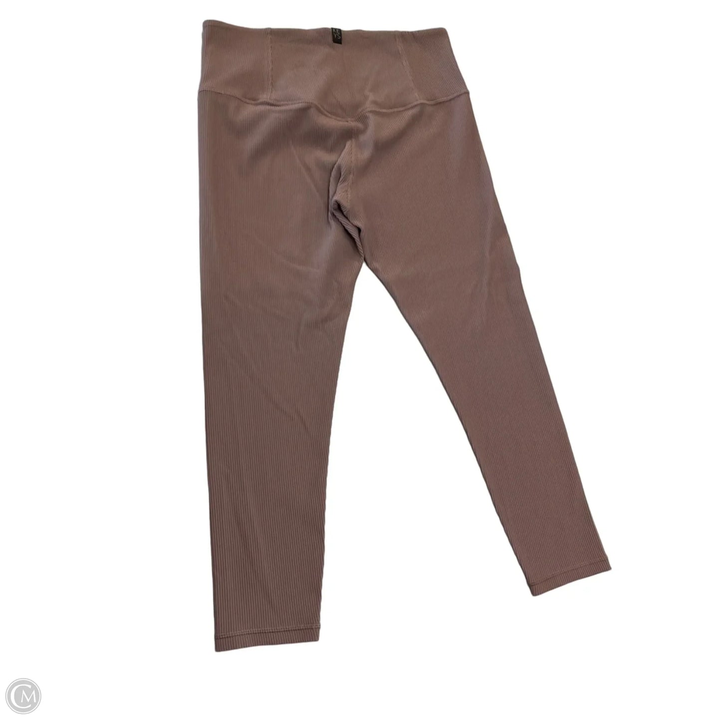 Athletic Leggings By Athleta In Brown, Size: 1x