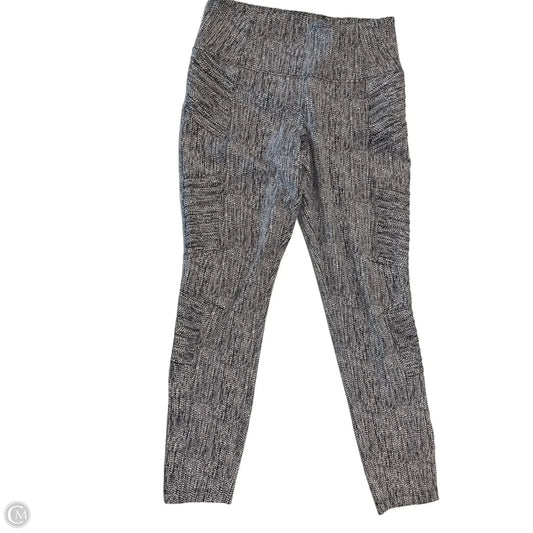 Athletic Leggings By Athleta In Black & White, Size: S
