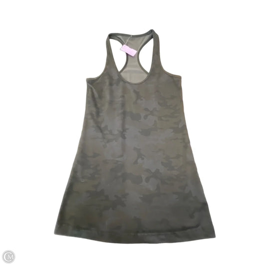 Athletic Tank Top By Lululemon In Camouflage Print, Size: M