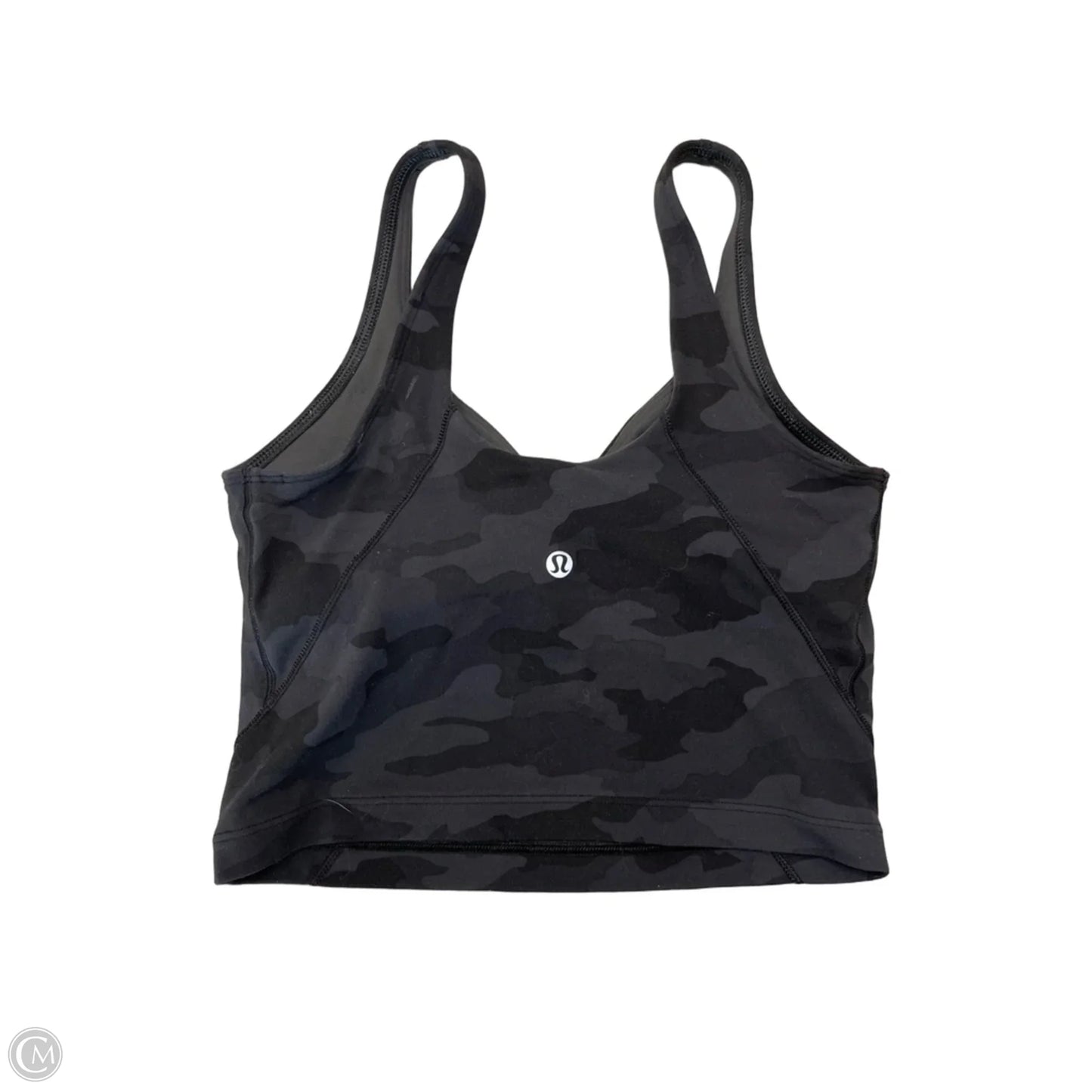 Athletic Bra By Lululemon In Camouflage Print, Size: S