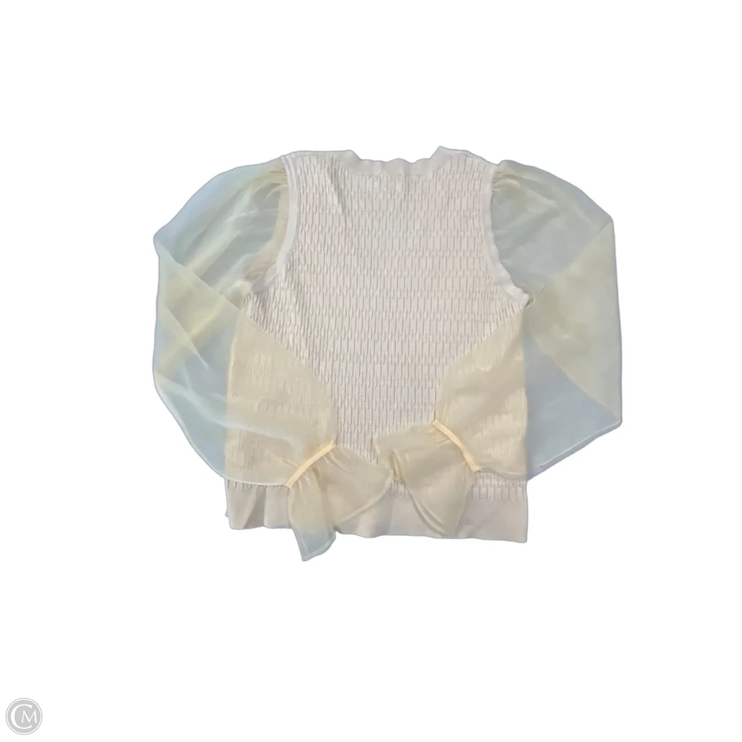 Top Long Sleeve By Maeve In Tan, Size: Xl