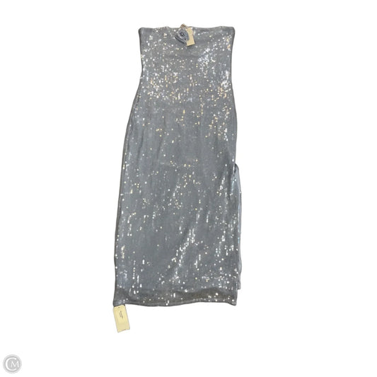 Dress Party Midi By Abercrombie And Fitch In Blue, Size: L
