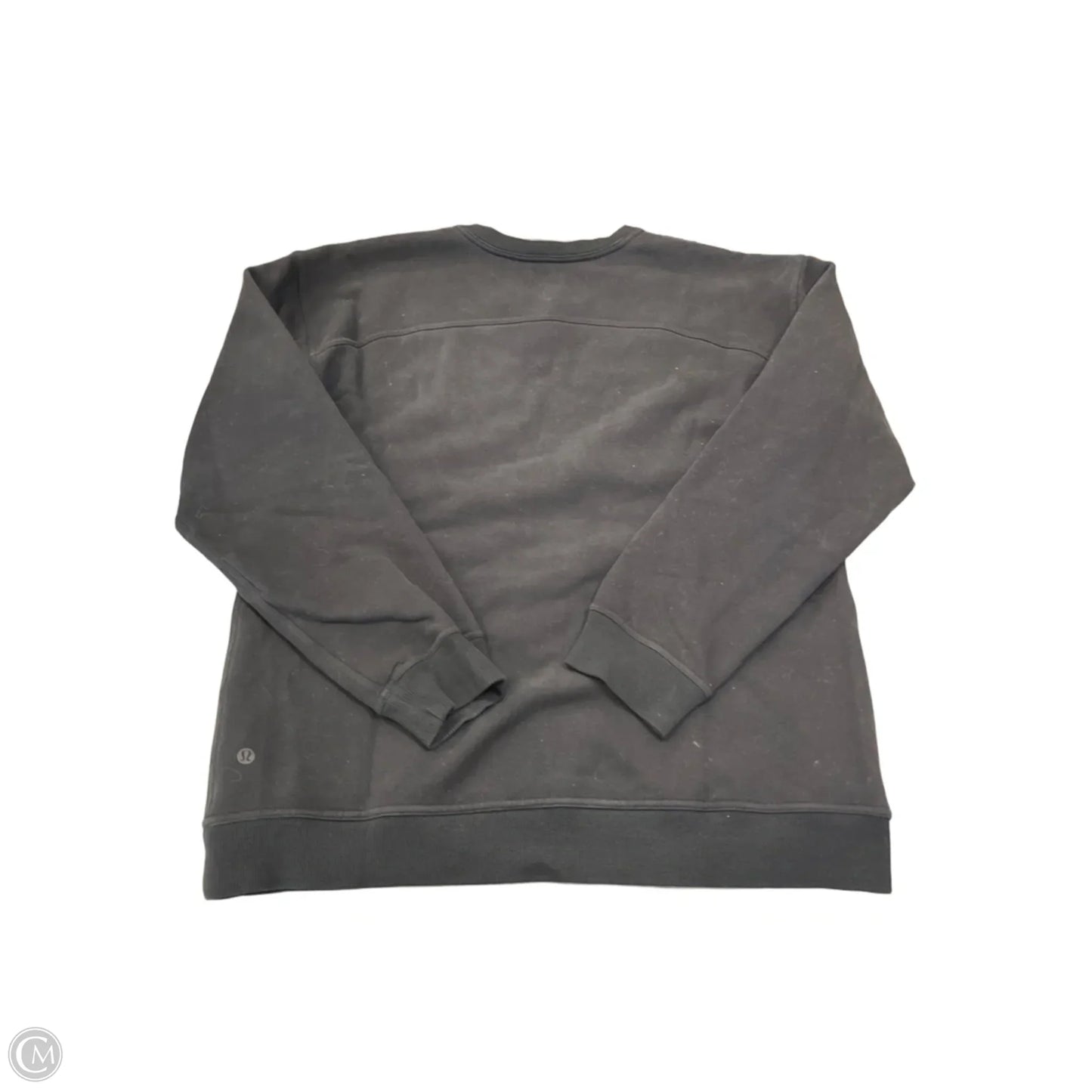 Athletic Sweatshirt Crewneck By Lululemon In Black, Size: L