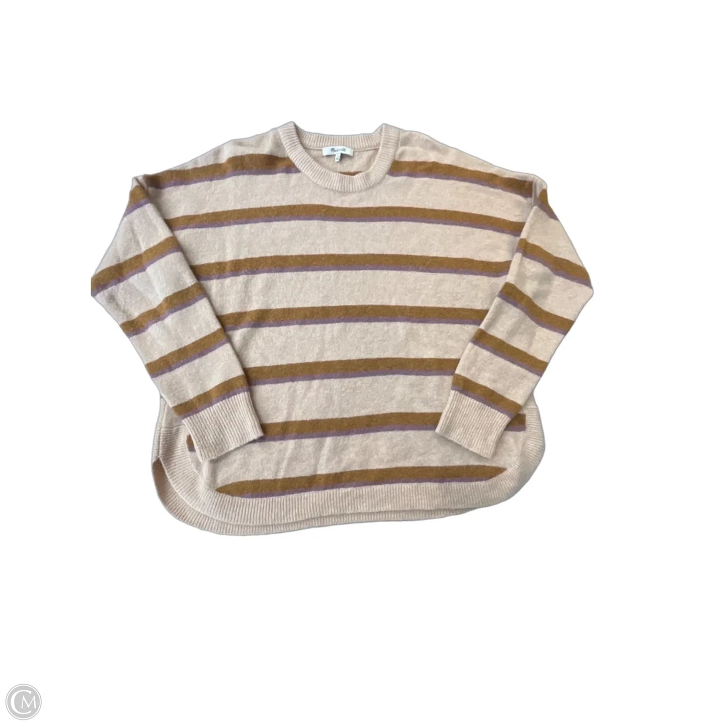 Sweater By Madewell In Striped Pattern, Size: M
