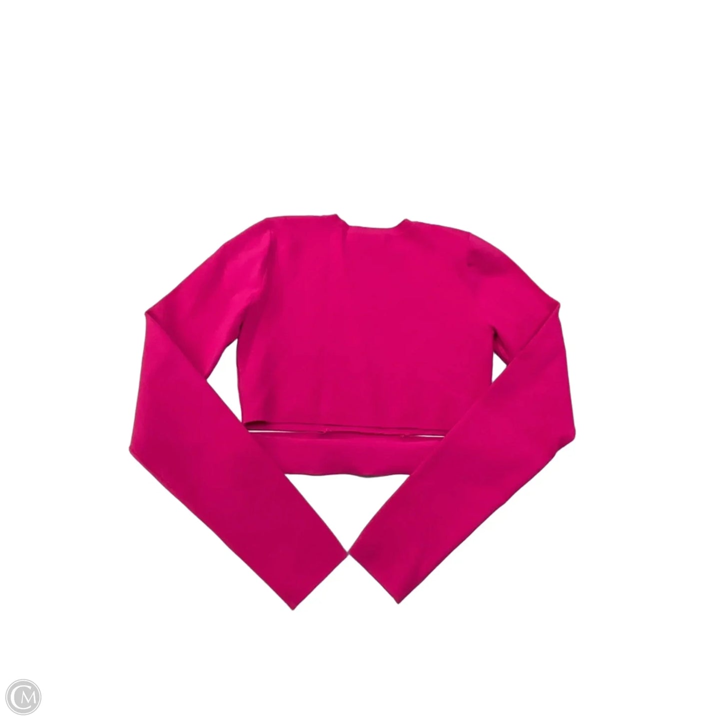 Top Long Sleeve By Babaton In Pink, Size: M