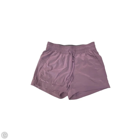 Athletic Shorts By Lululemon In Purple, Size: S