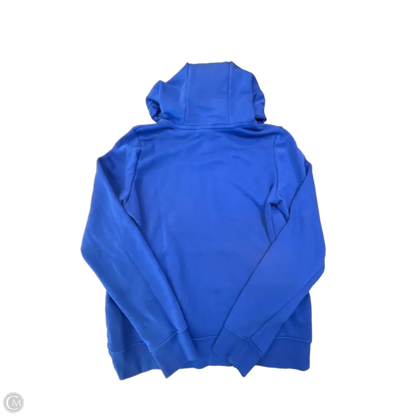 Athletic Sweatshirt Hoodie By Nike Apparel In Blue, Size: S