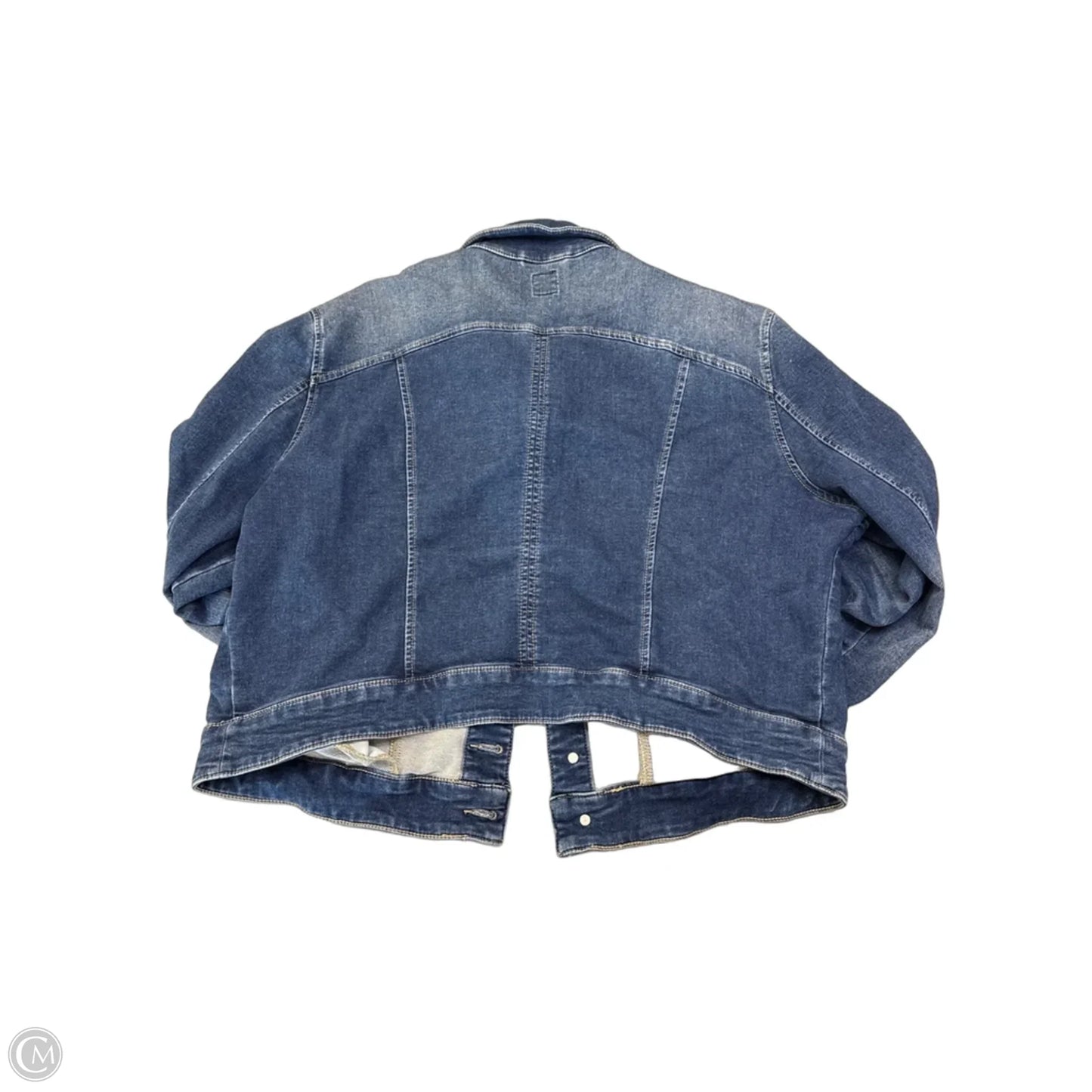Jacket Denim By Jag In Blue Denim, Size: 1x