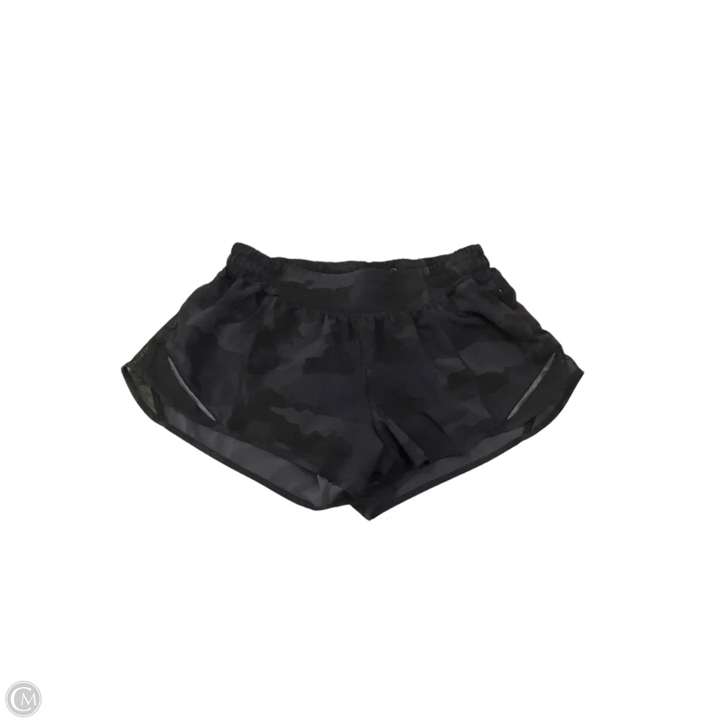 Athletic Shorts By Lululemon In Camouflage Print, Size: M