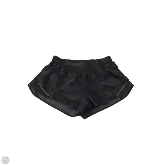 Athletic Shorts By Lululemon In Camouflage Print, Size: M