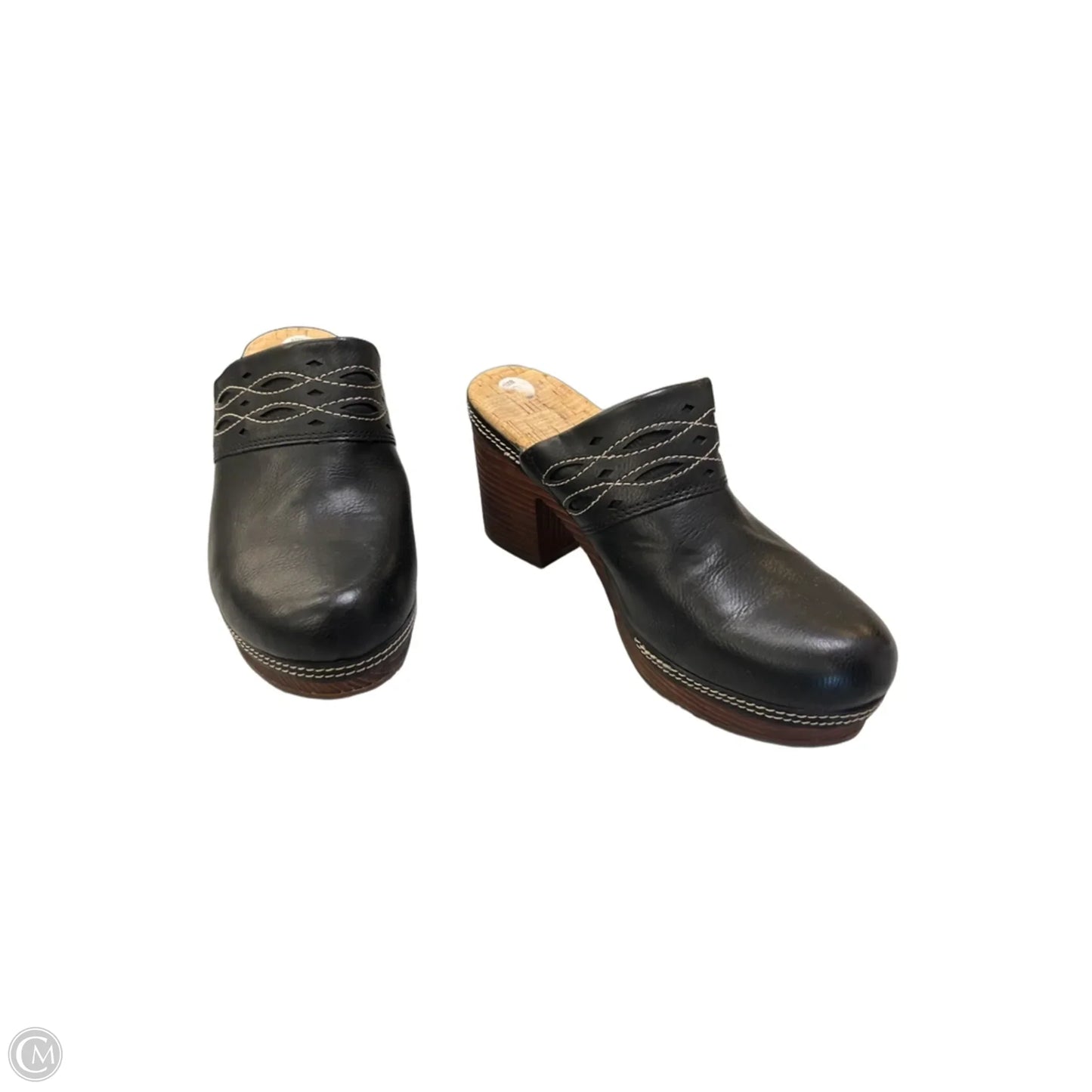 Shoes Heels Block By Korks In Black, Size: 8
