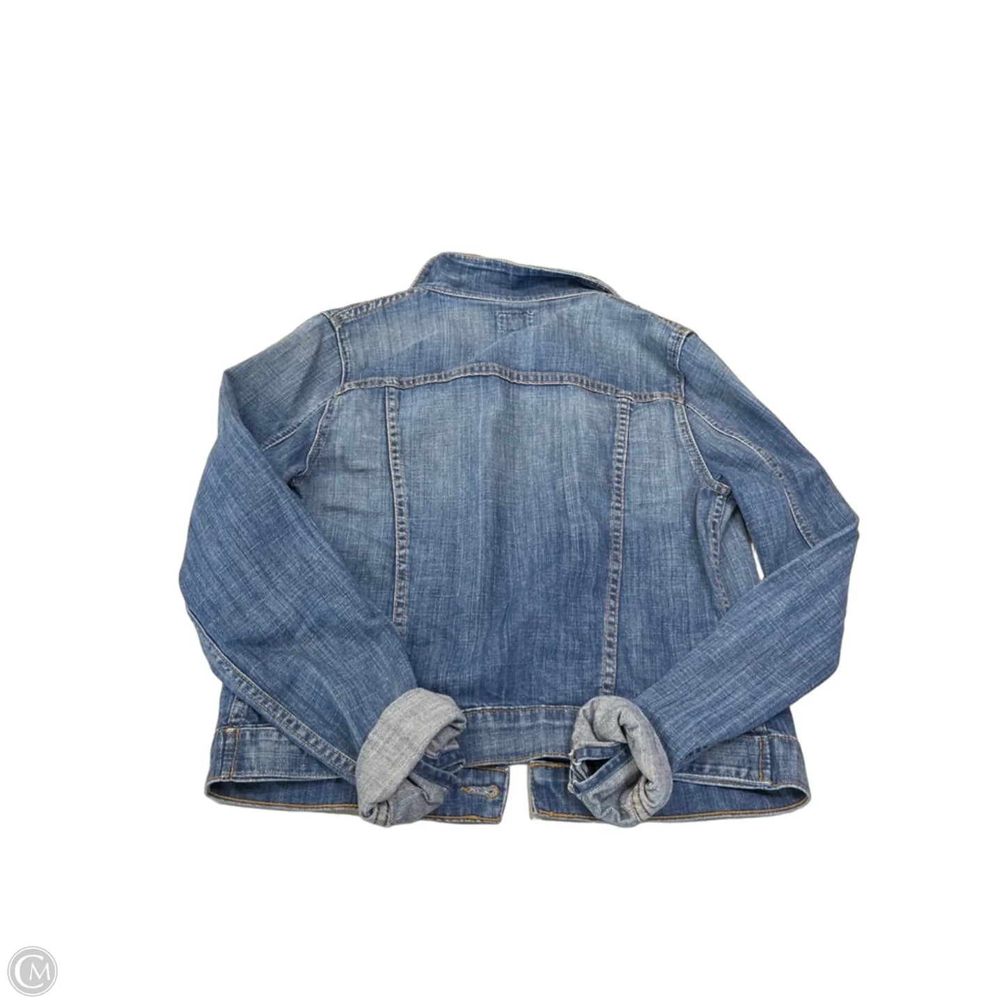 Jacket Denim By Hudson In Blue Denim, Size: M