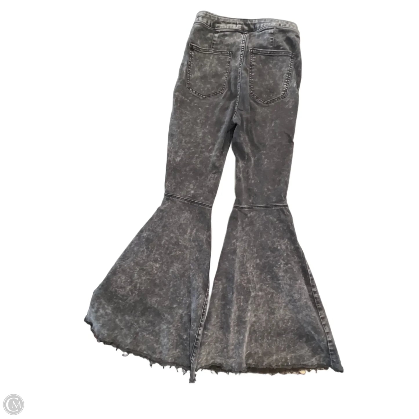 Jeans Flared By Free People In Black, Size: 4
