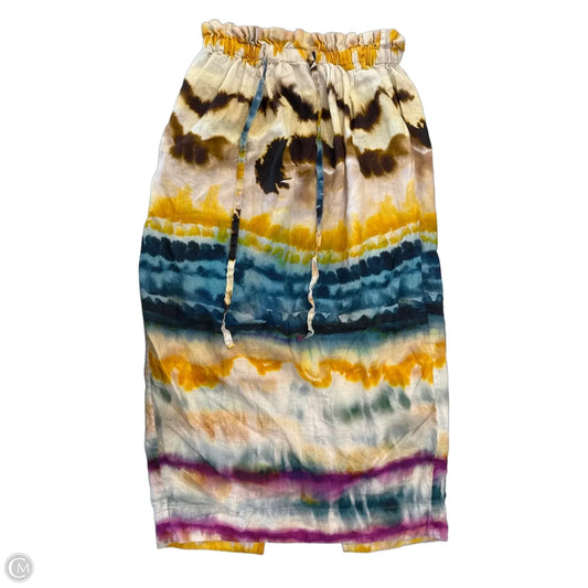 Skirt Midi By Banana Republic In Multi-colored, Size: S
