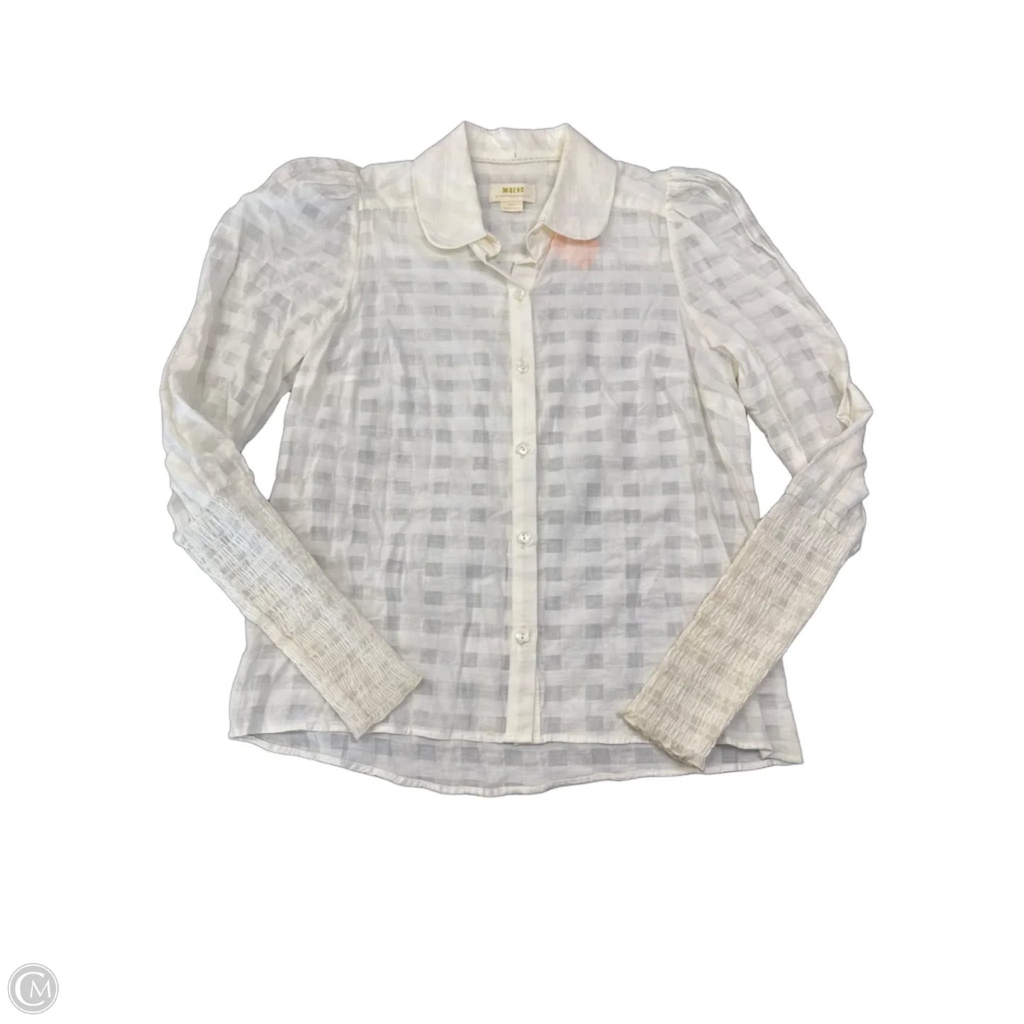 Top Long Sleeve By Maeve In Ivory, Size: Xs