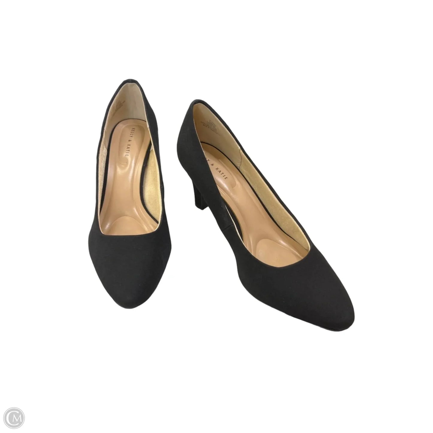 Shoes Heels Kitten By Kelly And Katie In Black, Size: 10