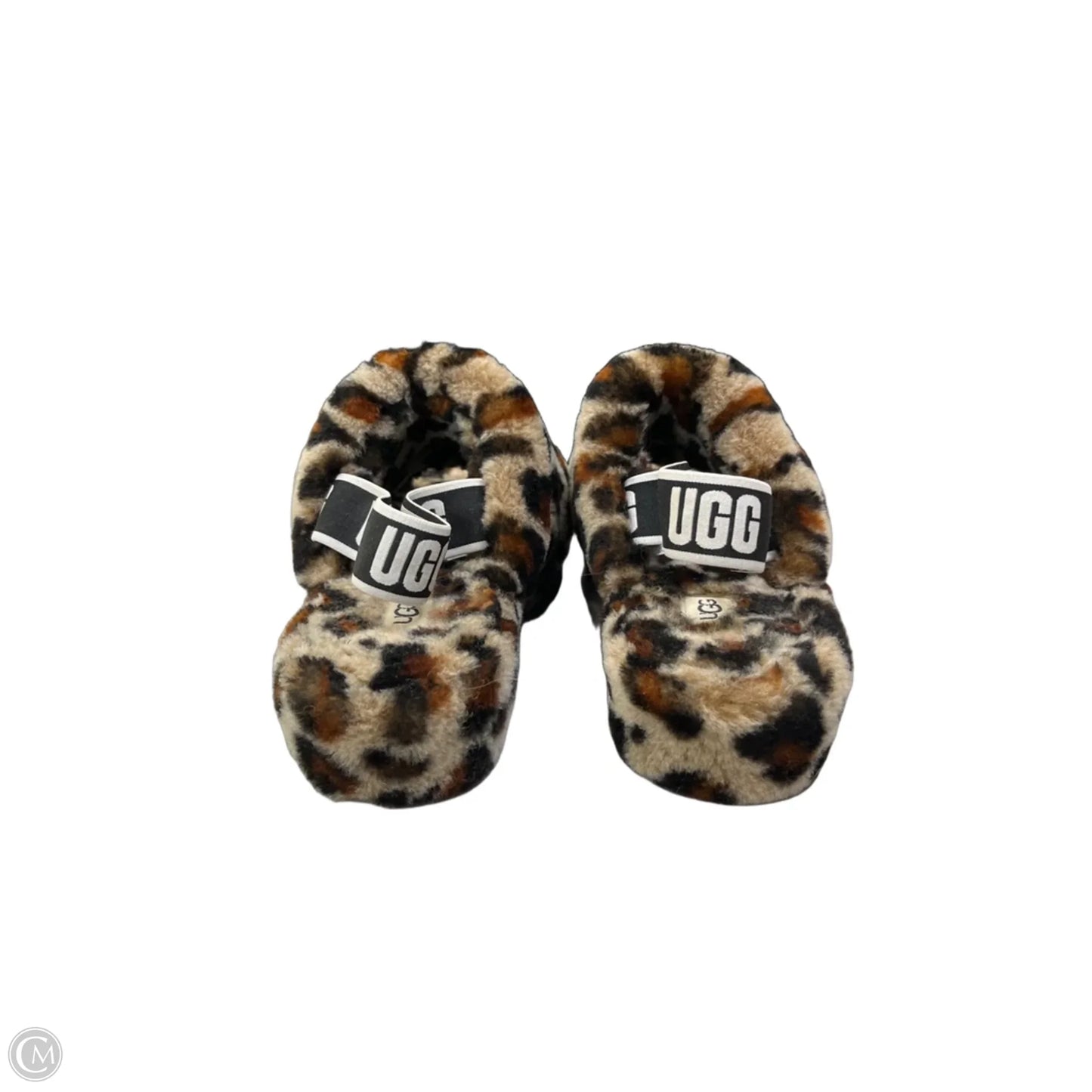 Slippers Designer By Ugg In Animal Print, Size: 9