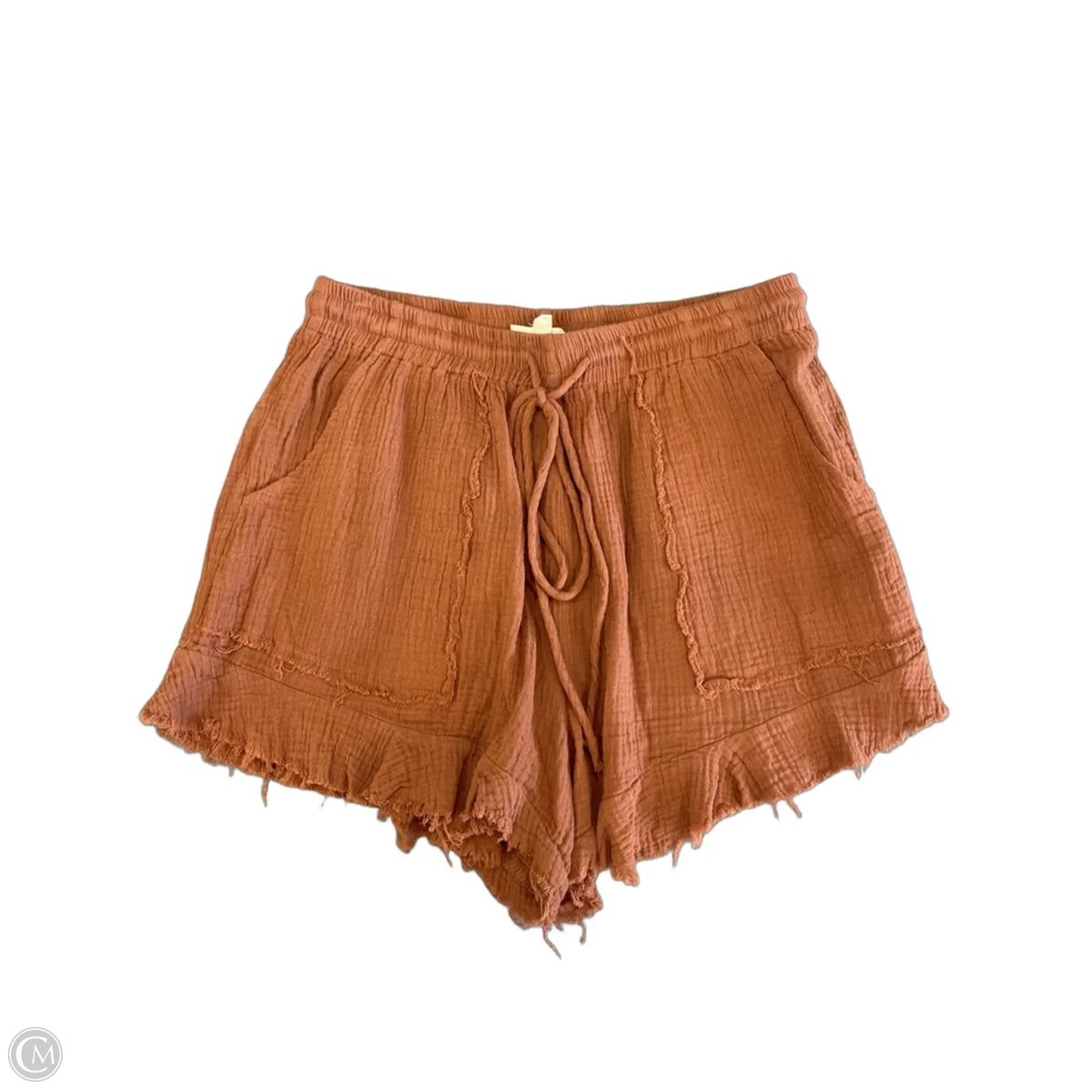 Shorts By Ee Some In Brown, Size: M