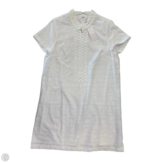 Dress Designer By Lilly Pulitzer In White, Size: M