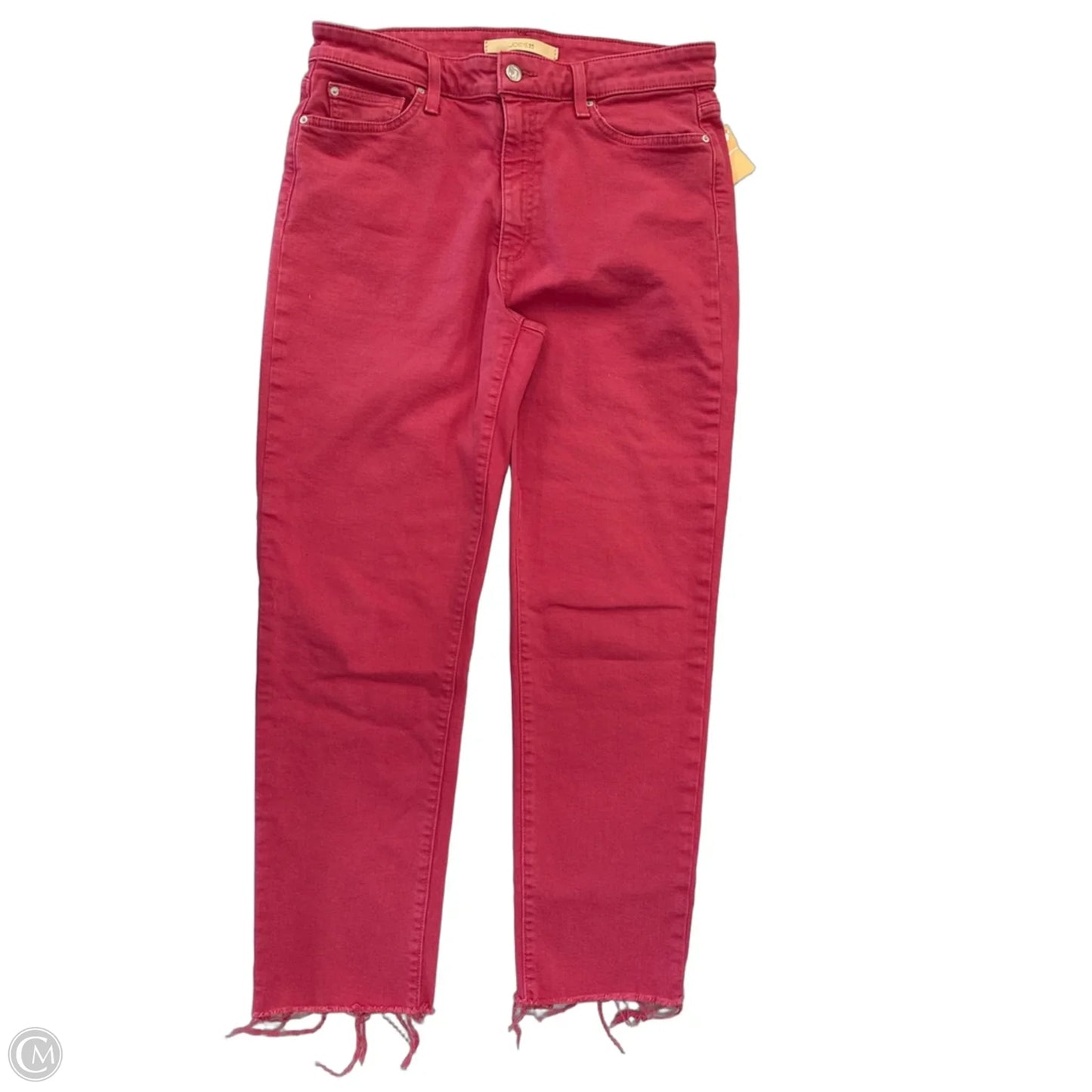 Jeans Straight By Joes Jeans In Red Denim, Size: 10