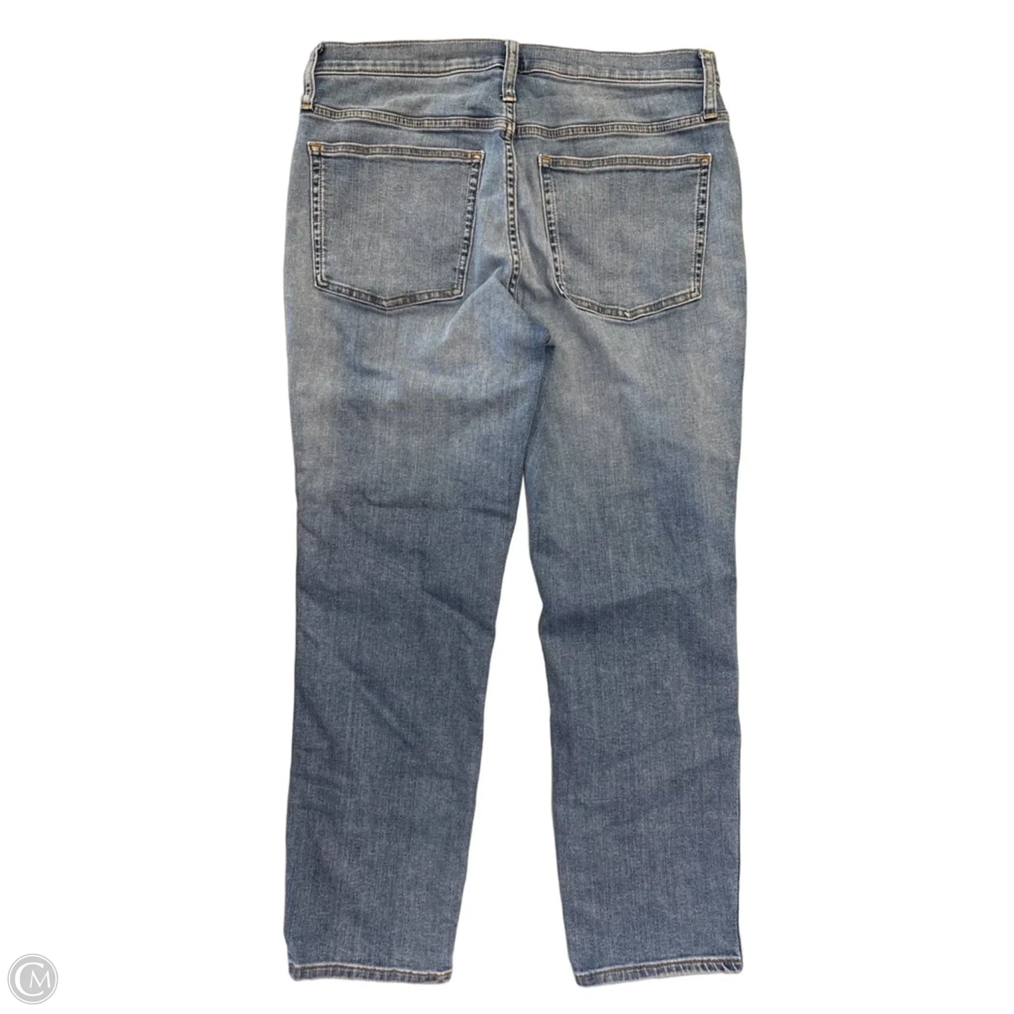 Jeans Straight By J. Crew In Blue Denim, Size: 10