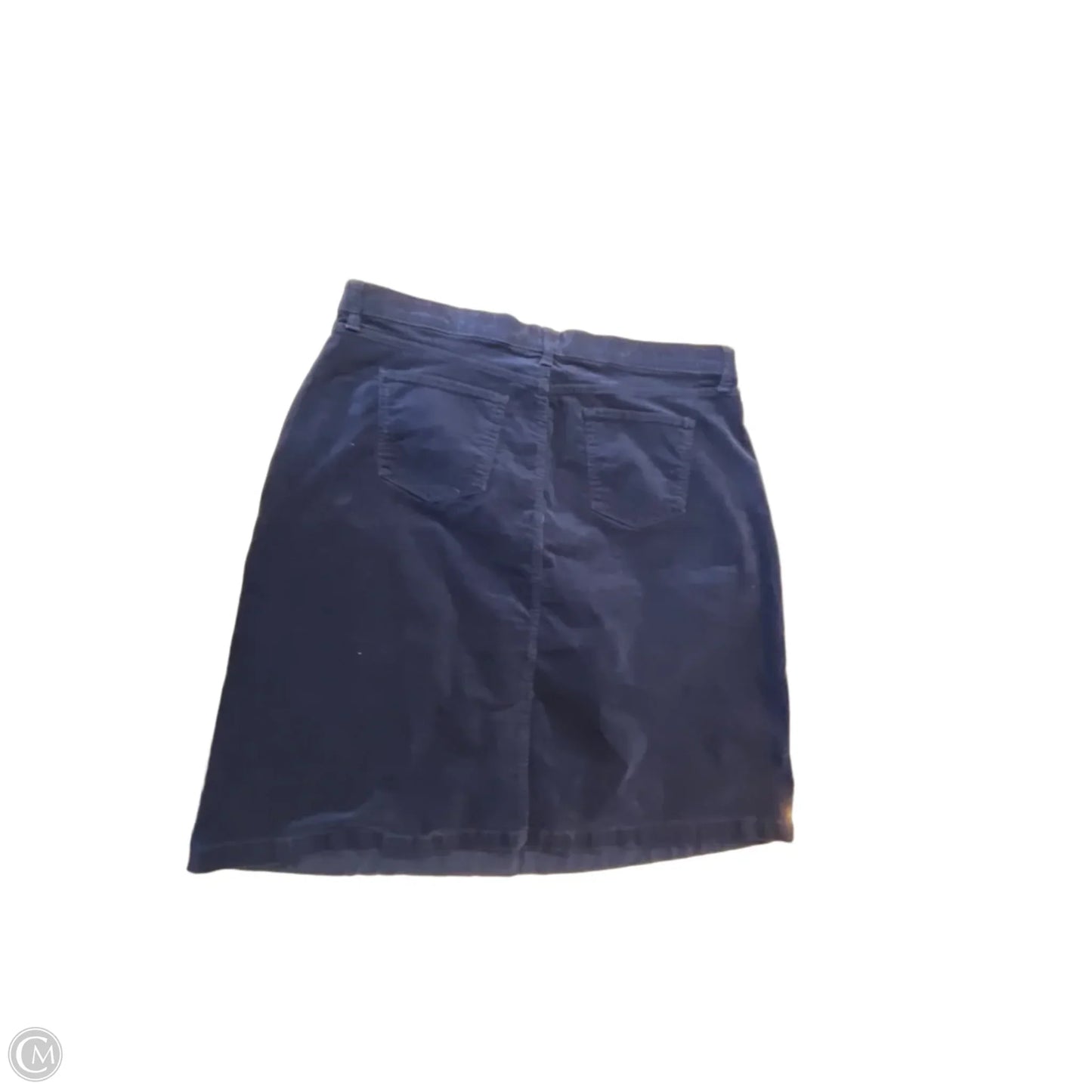 Skirt Midi By St Johns Bay In Navy, Size: 2x