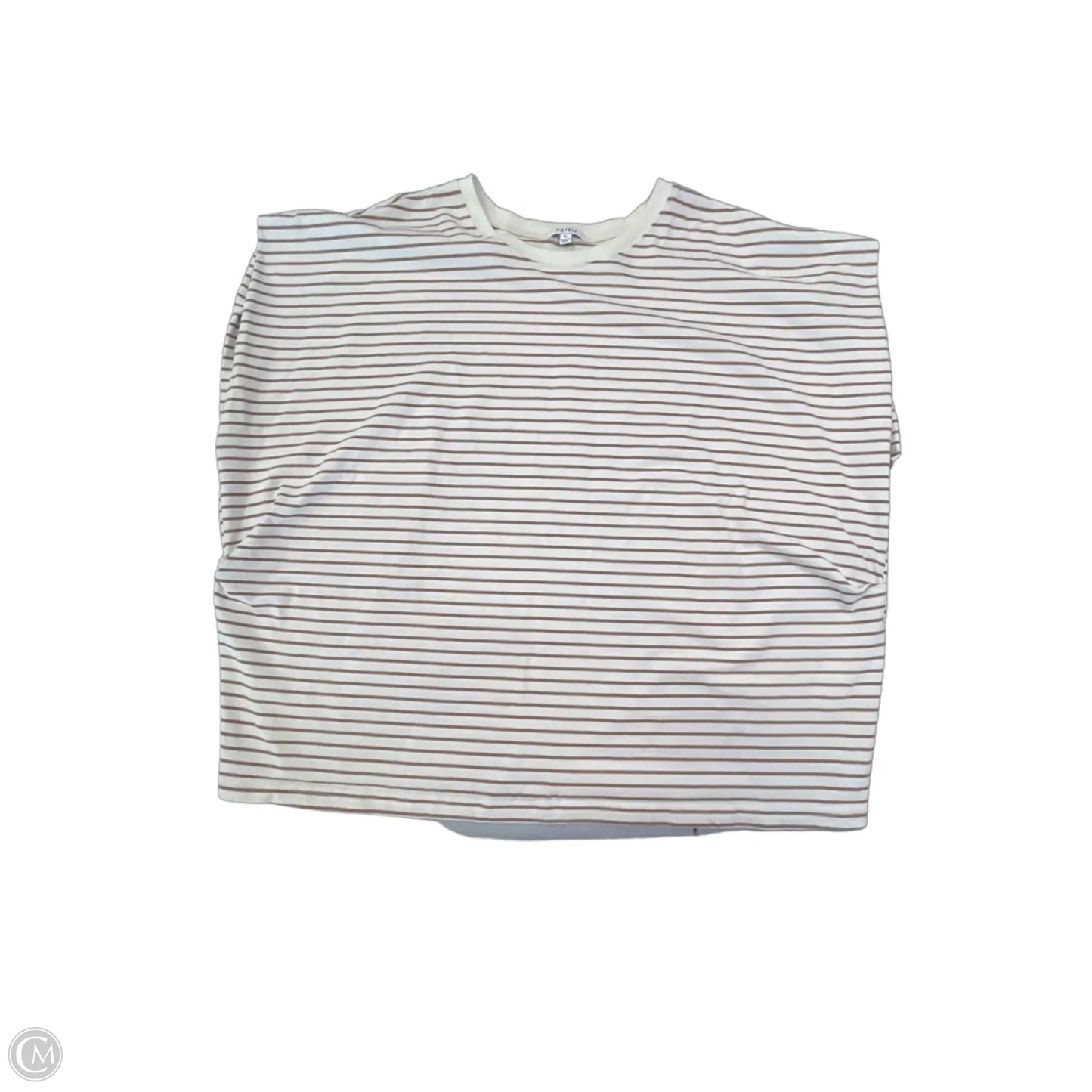 Top Sleeveless By Pistola In Striped Pattern, Size: Xl
