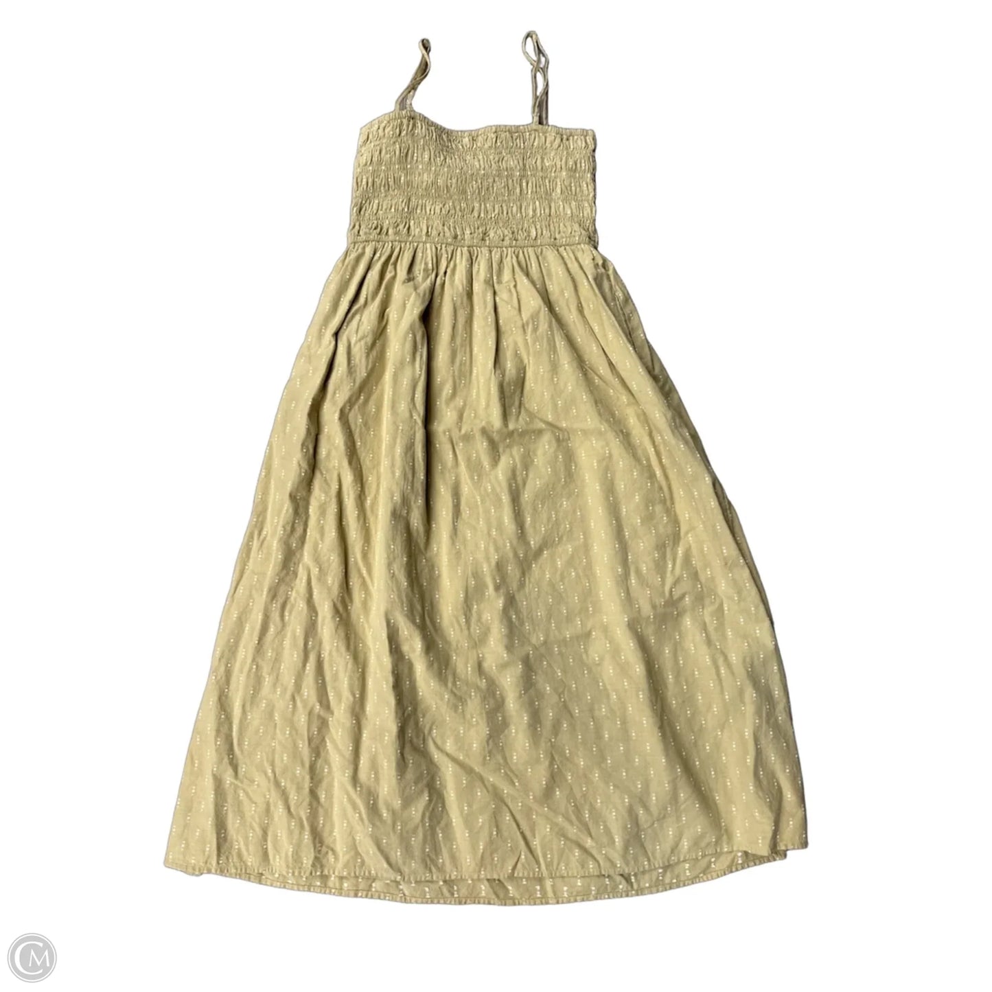 Dress Casual Midi By Madewell In Green, Size: L