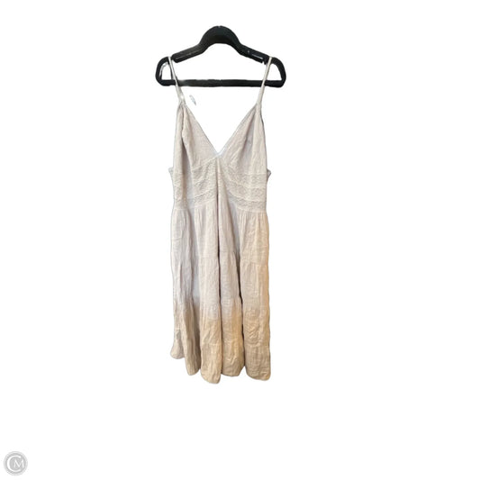 Dress Casual Midi By Aerie In Brown, Size: Xxl