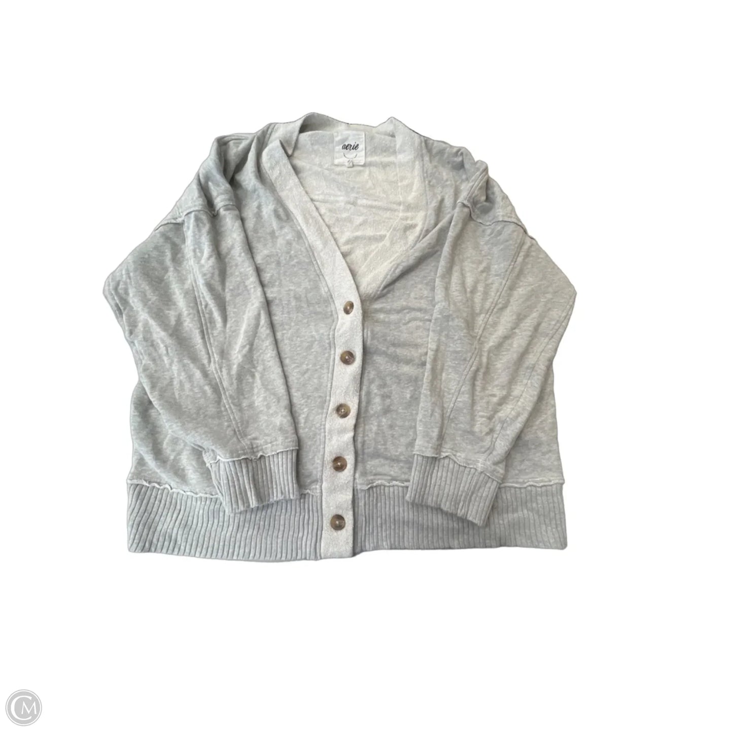Cardigan By Aerie In Grey, Size: Xxl