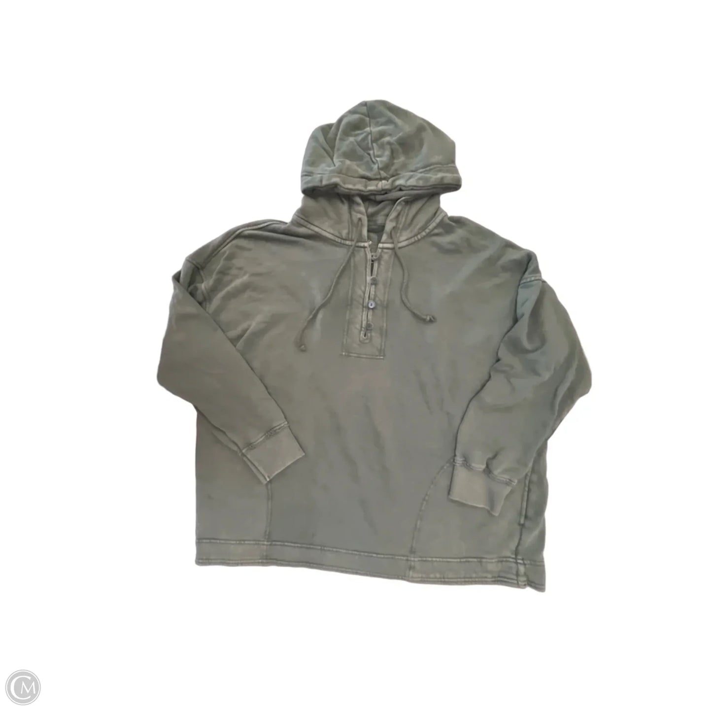 Sweatshirt Hoodie By Aerie In Green, Size: M