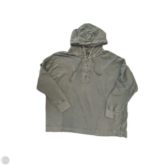 Sweatshirt Hoodie By Aerie In Green, Size: M