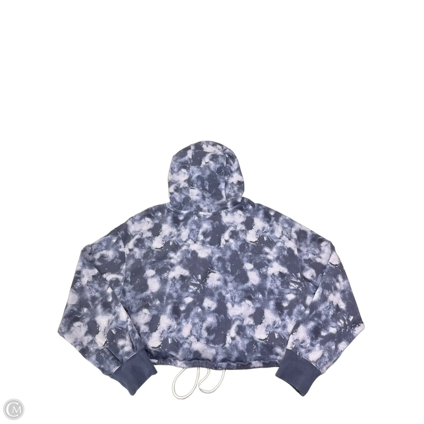 Athletic Jacket By Nike Apparel In Tie Dye Print, Size: M