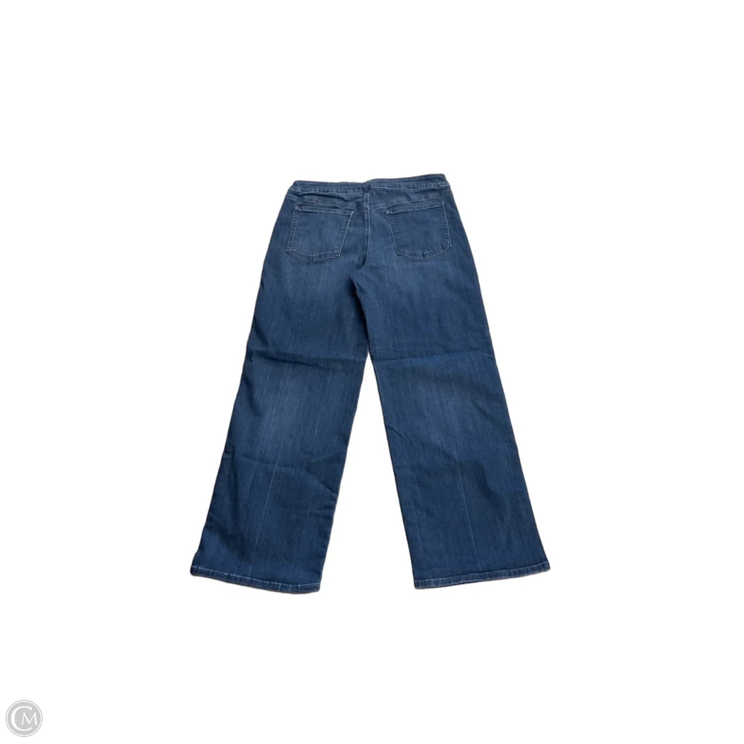 Jeans Wide Leg By Chicos In Blue Denim, Size: 12