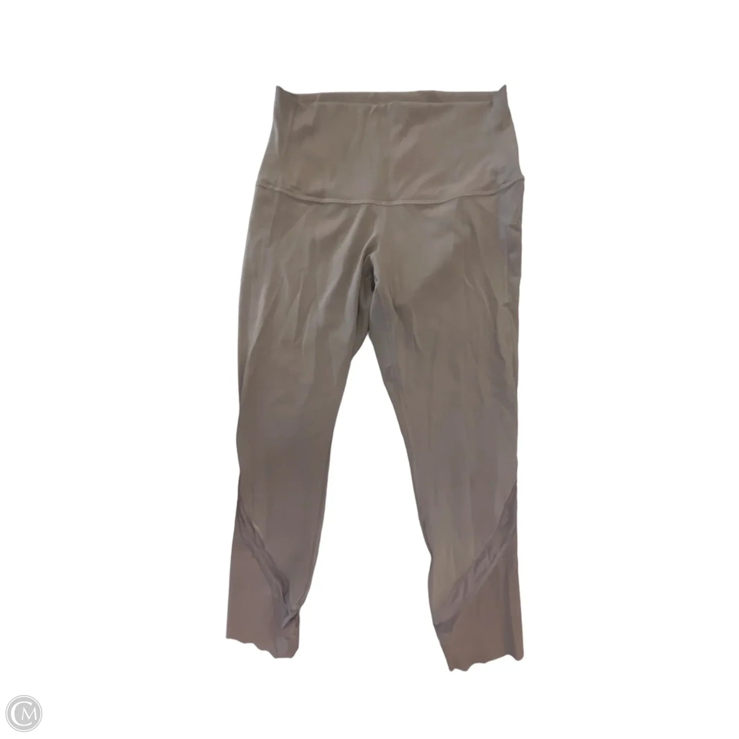 Athletic Capris By Lululemon In Brown, Size: M