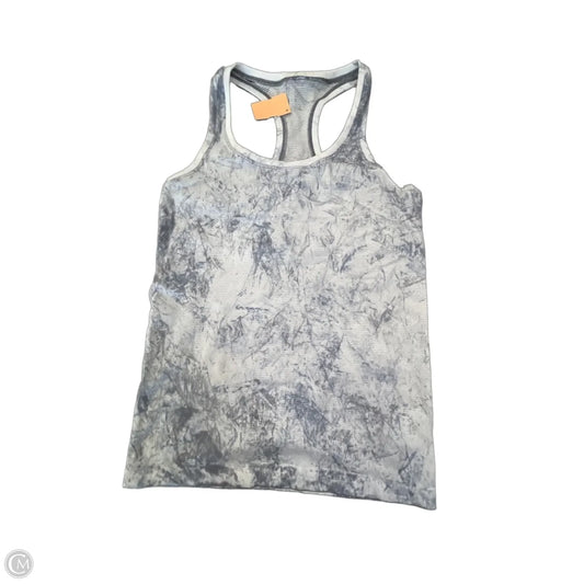 Athletic Tank Top By Lululemon In Grey, Size: M