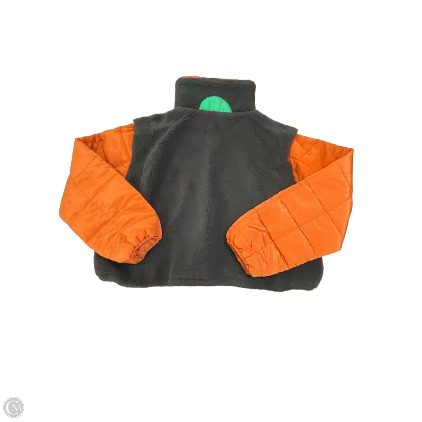 Jacket Puffer & Quilted By Veveret In Navy, Size: L
