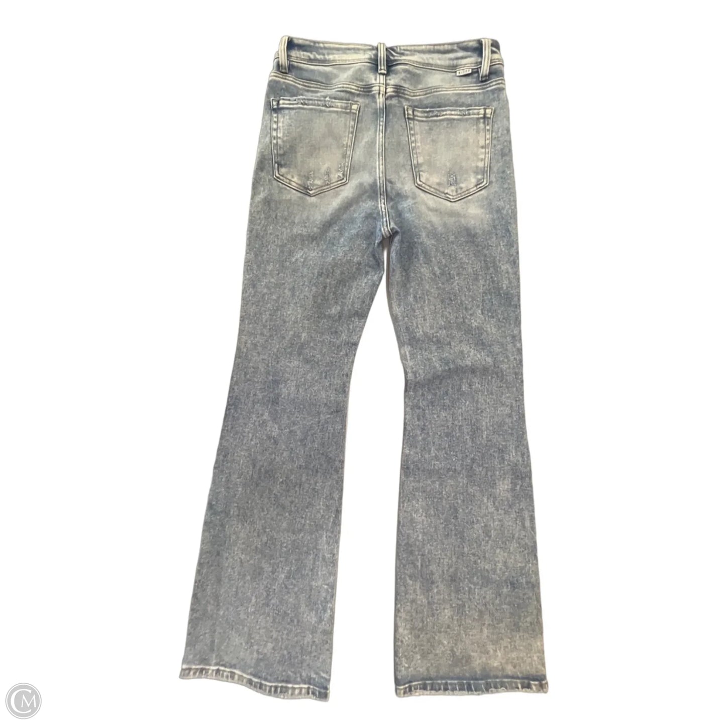 Jeans Flared By Risen In Blue Denim, Size: 10