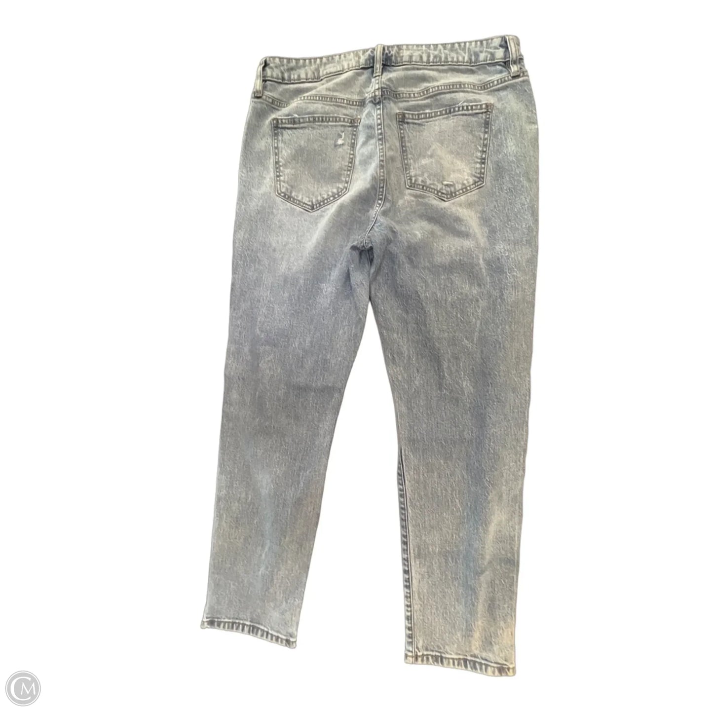 Jeans Straight By Eunina In Blue Denim, Size: 14