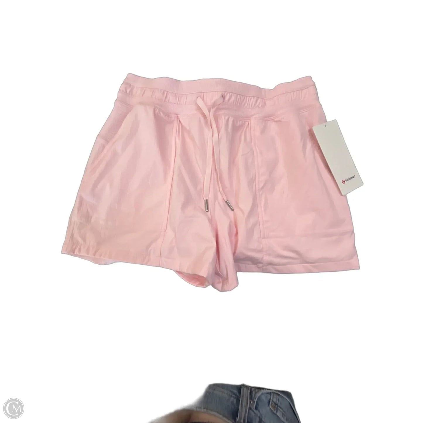 Athletic Shorts By Lululemon In Pink, Size: M