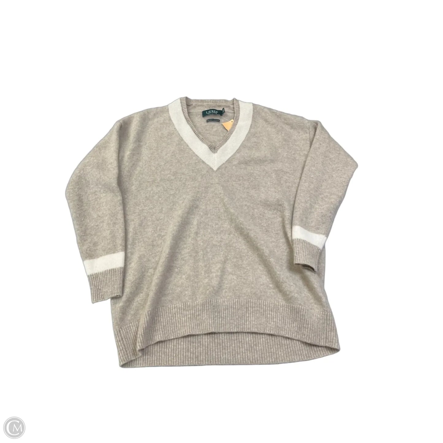 Sweater By Lauren By Ralph Lauren In Brown, Size: M