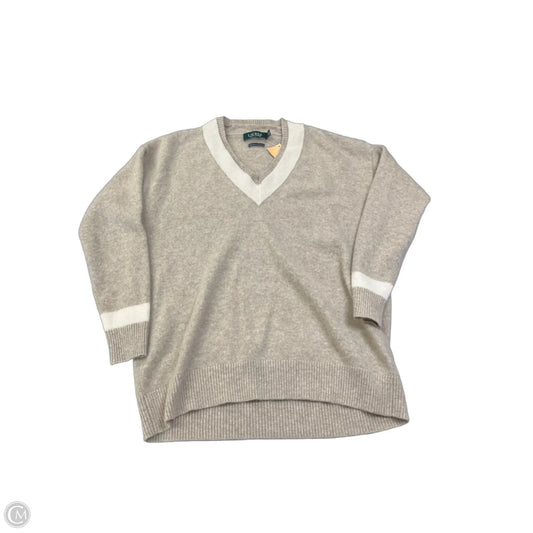 Sweater By Lauren By Ralph Lauren In Brown, Size: M