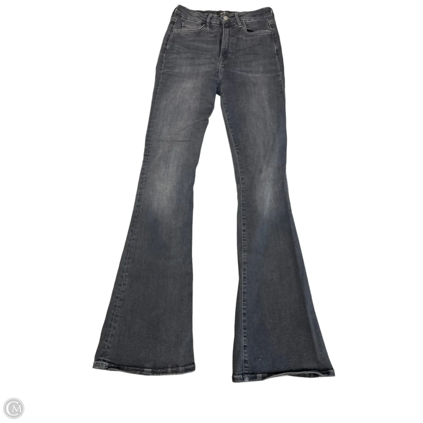 Jeans Boot Cut By 7 For All Mankind In Grey Denim, Size: 6