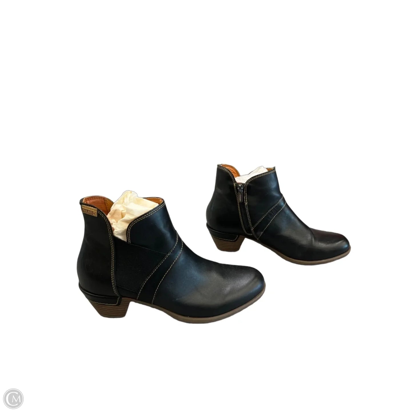 Boots Ankle Heels By Pikolinos In Black, Size: 9