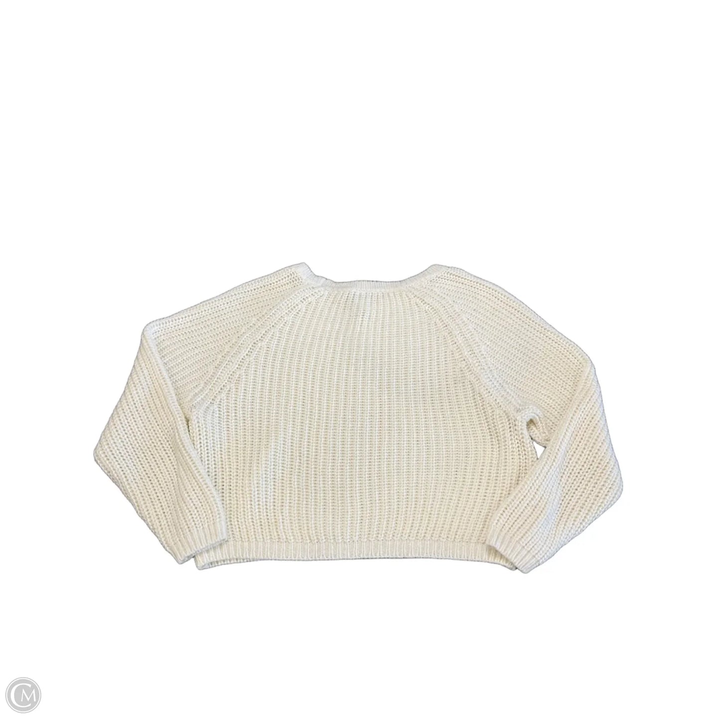 Sweater By Divided In Cream, Size: L