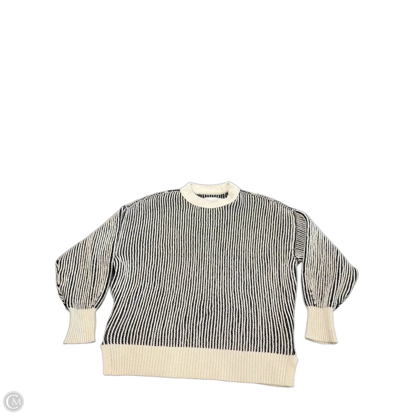 Sweater By Aerie In Striped Pattern, Size: S