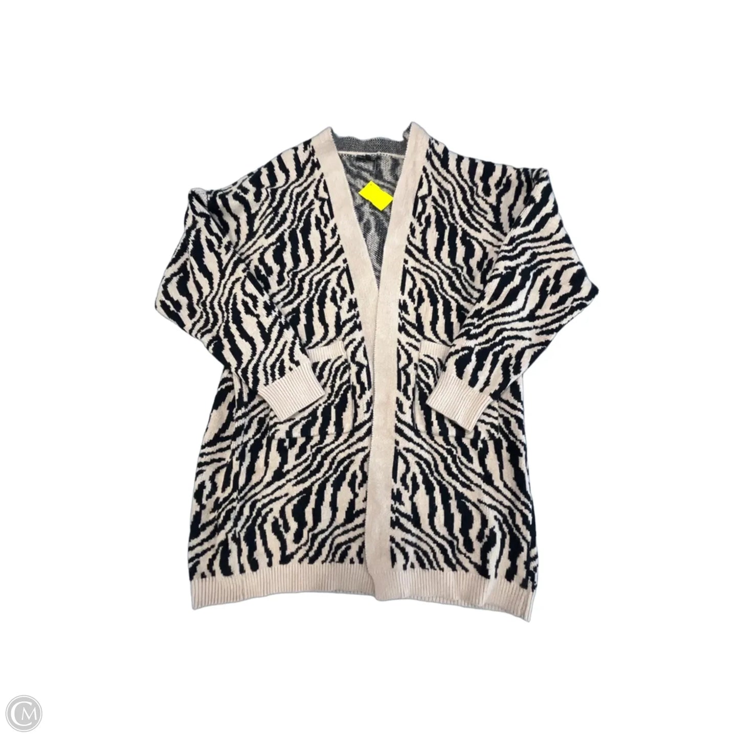 Cardigan By Fate In Zebra Print, Size: M