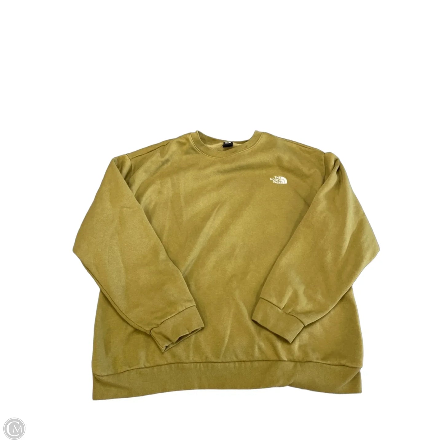 Athletic Sweatshirt Crewneck By The North Face In Green, Size: L