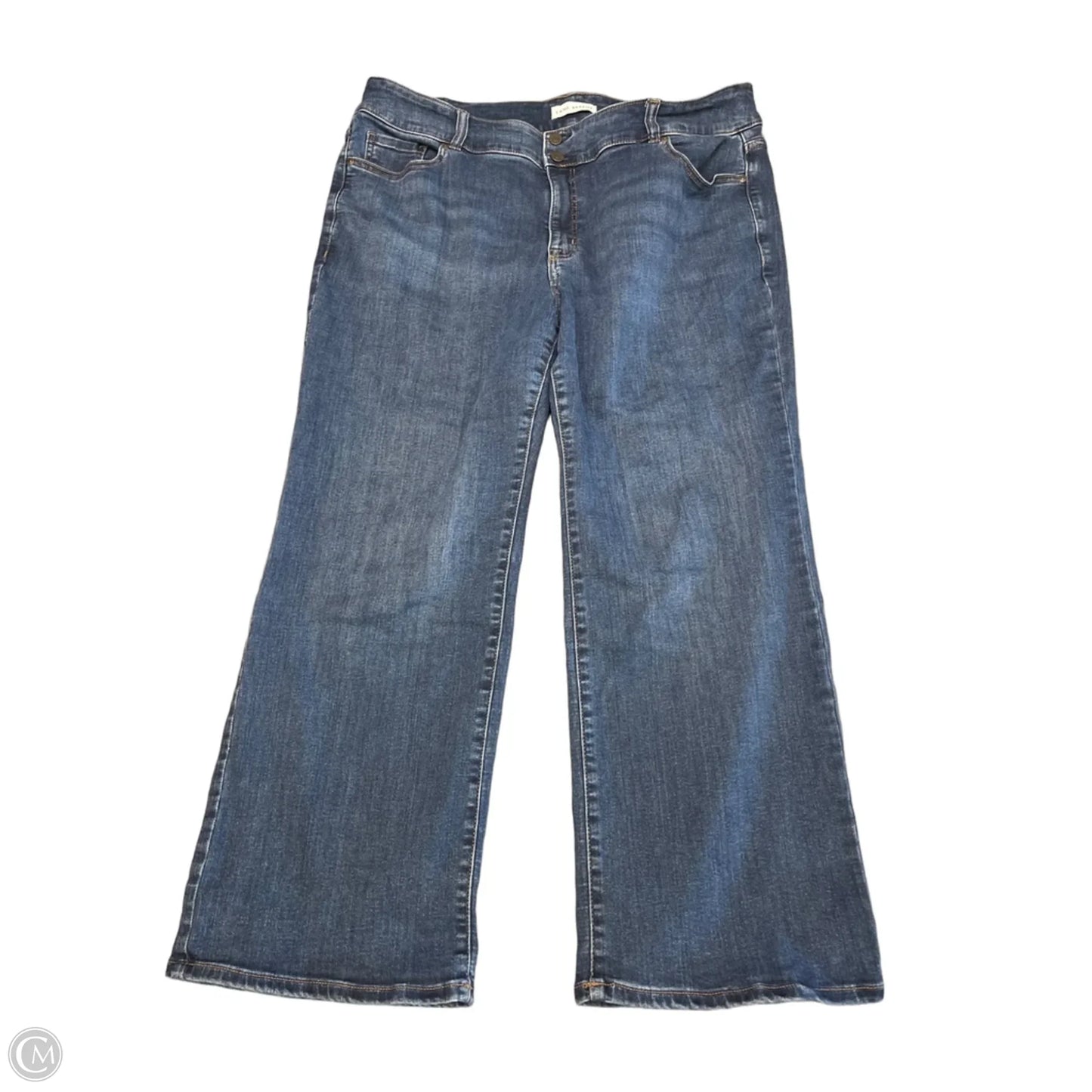 Jeans Boot Cut By Lane Bryant In Blue Denim, Size: 22